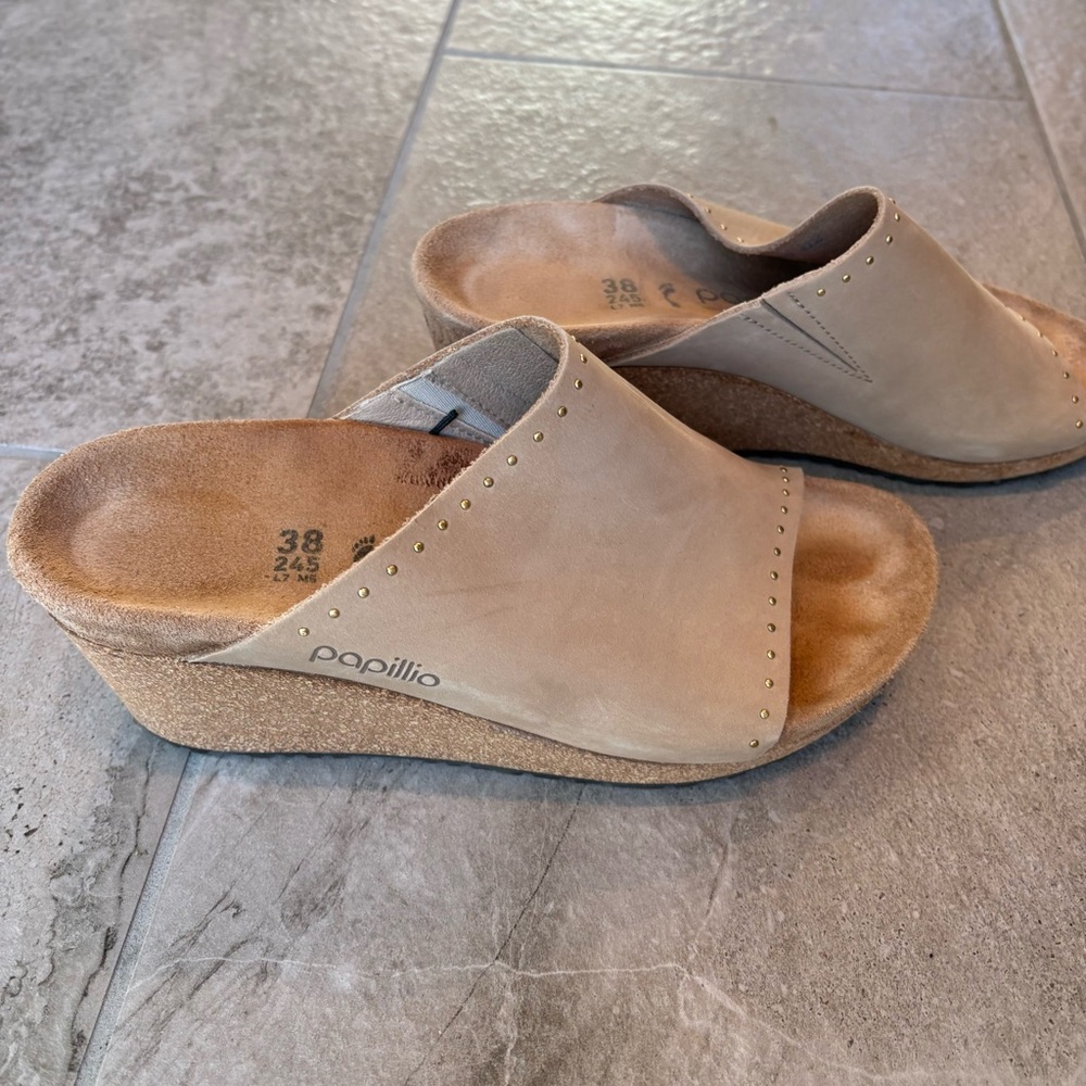 Papillio Tan Mules